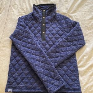 Oiselle Quilted Snap Pullover.  Size S.